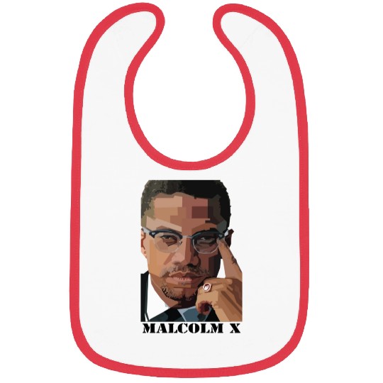 Malcolm X Bibs