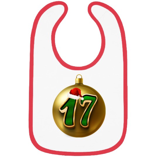 17 Years Young - Seventeen Christmas Balls Bibs