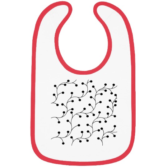 Flower Pattern Bibs