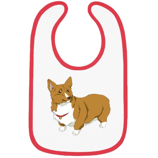 Corgi Ein Dog Bibs