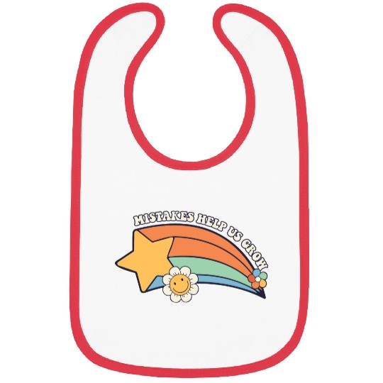 Mistakes Help Us Grow Teacher Student Learning Bibs