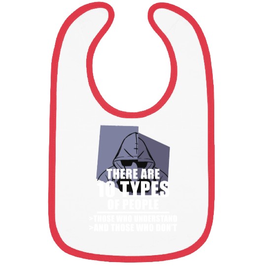 Funny Binary Code Saying Computer Science Programm Bibs