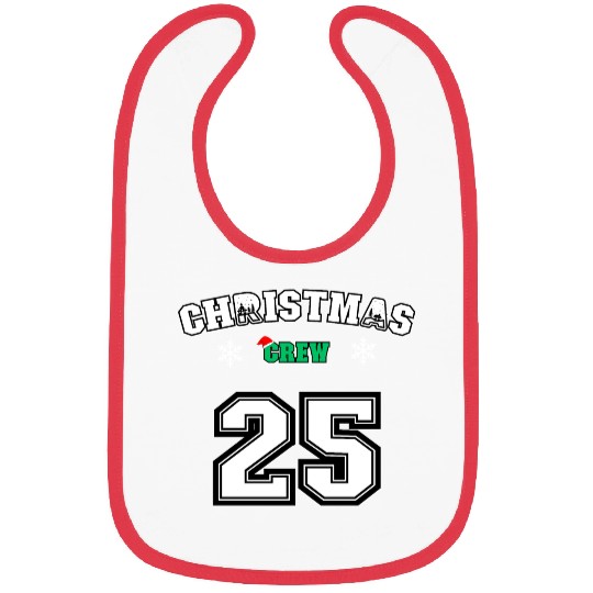 Family Christmas Crew Bibs