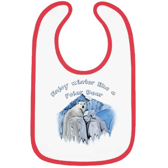 Enjoy winter like a polar bear Bibs