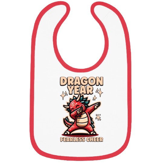 Dragon Kids Year of the Dragon Dabbing Bibs