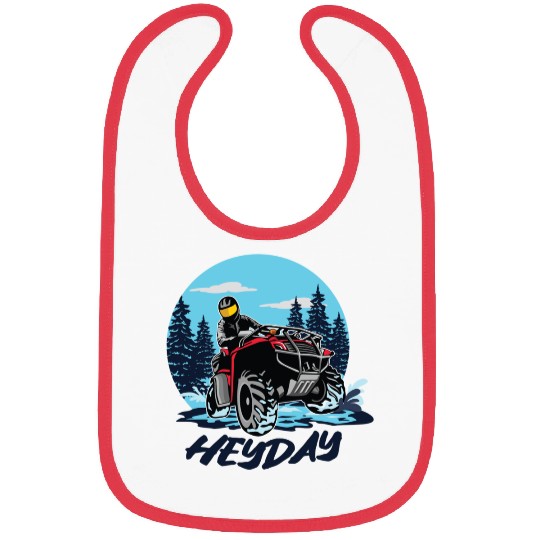 ATV/Quad "Winter Riding" style logo. By "Hey Day" Bibs