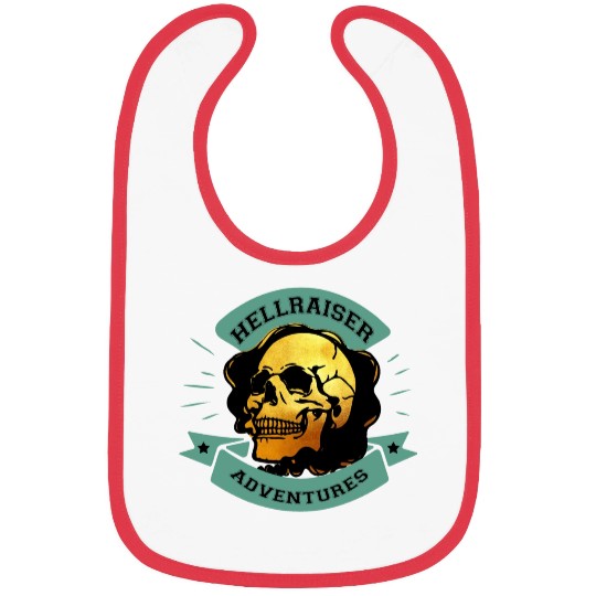 Gilded Skull Hellraiser Adventure Bibs