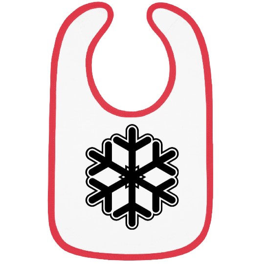 snowflake winter snow Bibs