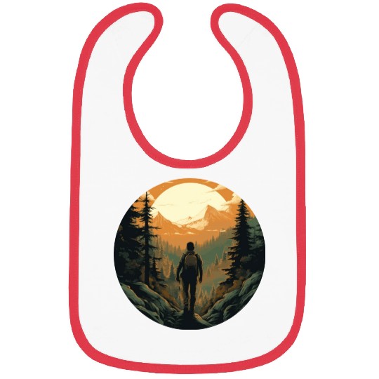 Forest nature trekking adventure Bibs