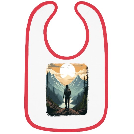 Forest nature trekking adventure Bibs