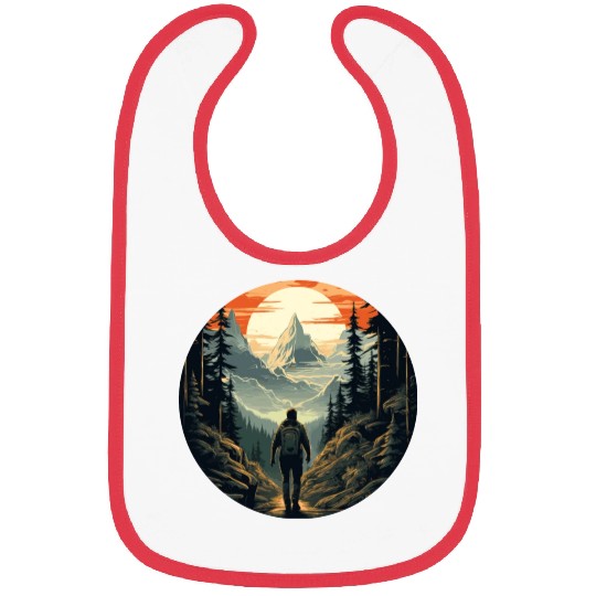 Forest nature trekking adventure Bibs