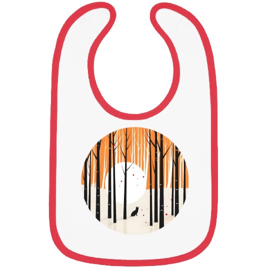 Forest Fox Bibs
