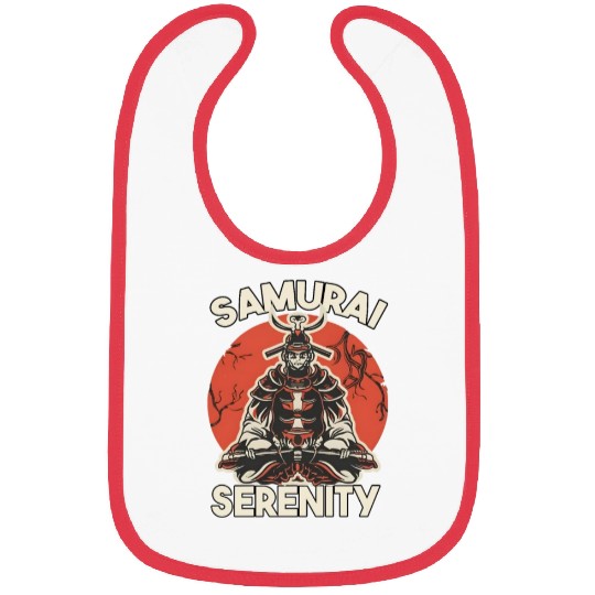 Samurai Serenity Bibs