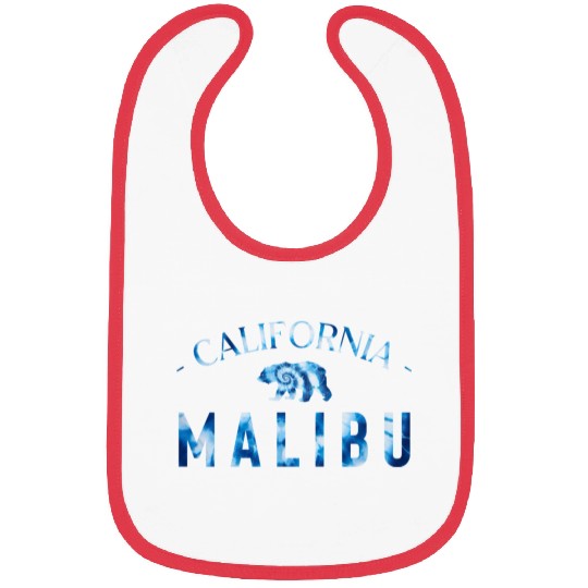 Malibu California Bicycle Club In a Tie Dye Design Bibs