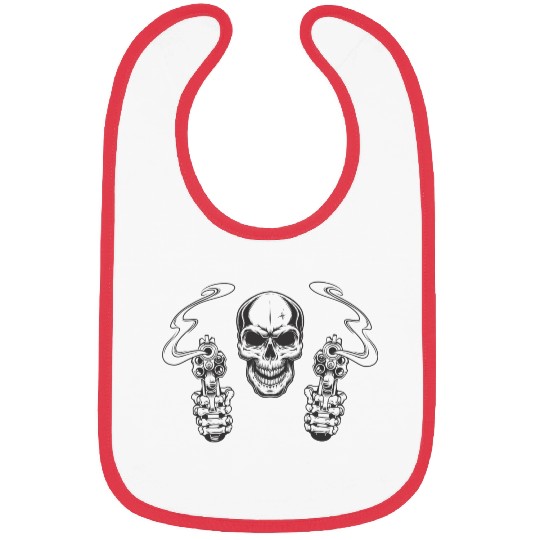 Gangsta Skull nDesign Bibs