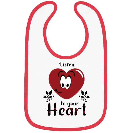 Listen to your heart Bibs
