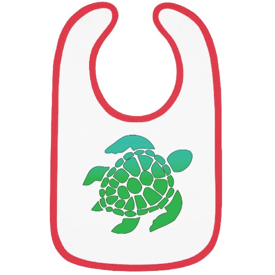 Green Sea Turtle Ocean Swimming Bibs