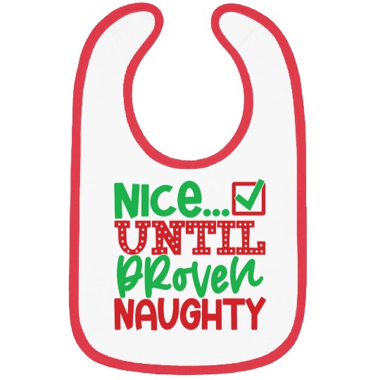 Festive Holiday Cheat Sheet Typography Bibs