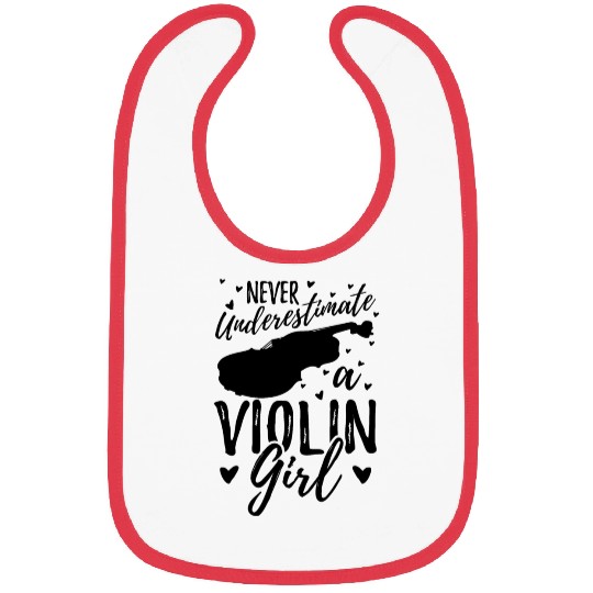 Female Violin Player Bibs