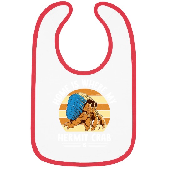 Sea Creature Seafood Shells Hermit Crab Lover Bibs
