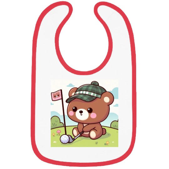 Golfing bears Bibs