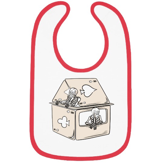 Card Game Skull Bibs