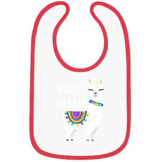 DADDY LLAMA Bibs