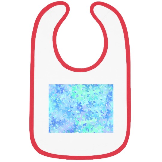 Crystal Snowflake Pattern Bibs