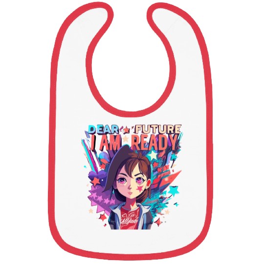 Nye Dear Future I Am Ready Cheers To A New Year Bibs