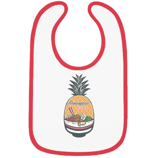 Pineapple Ramen Bibs
