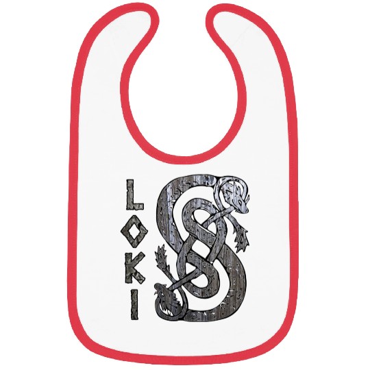 Loki's Symbol The Serpent Bibs Thor Mjolnir Valknut