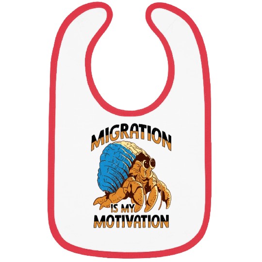 Sea Creature Seafood Shells Hermit Crab Lover Bibs