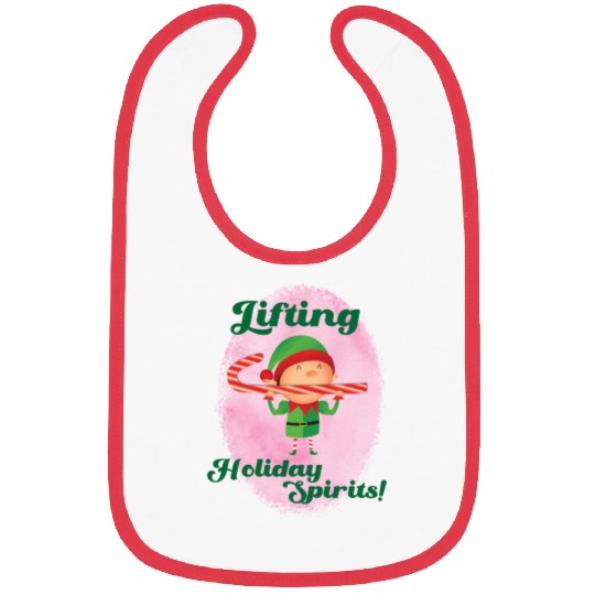 Muscle Elf -Christmas Spirit Workout Bibs