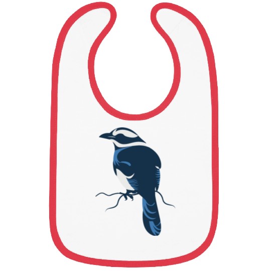 Blue Jay Bird Bibs