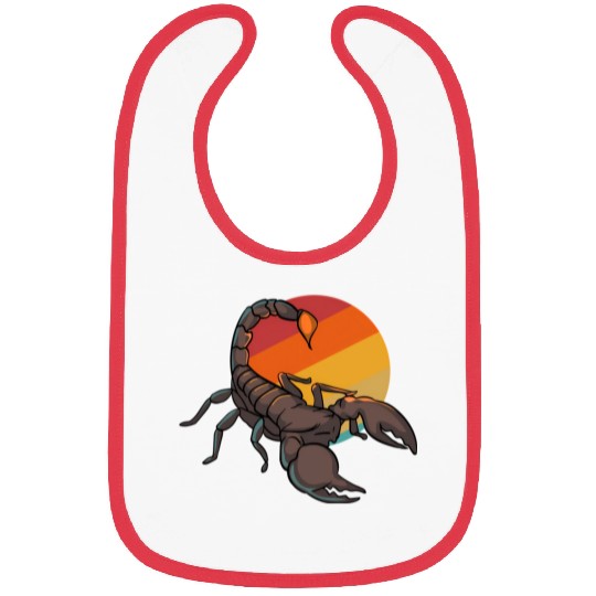 Scorpion Sunset 70s 80s Bibs