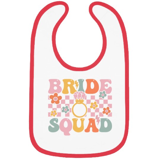 Groovy Bridal Party Bachelorette Party Bibs