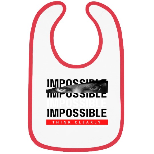 Black and White Impossible Bibs