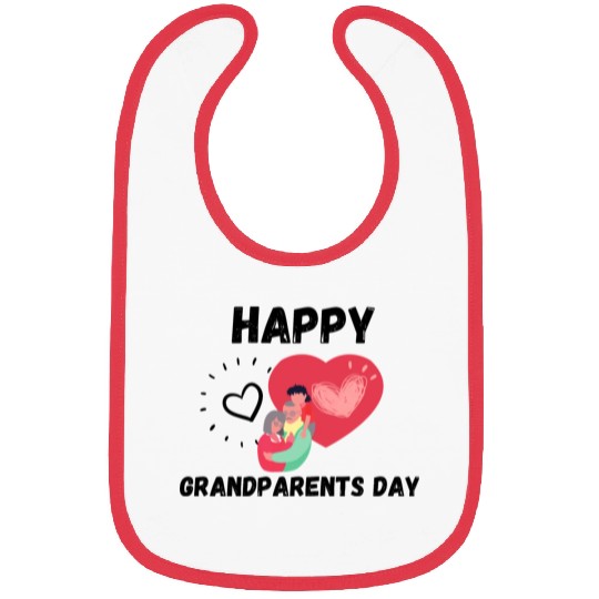 Happy Grandparents Day Bibs