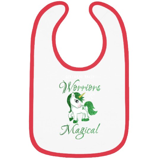 Cerebral Palsy Warriors Are Magical Cute Green Bibs