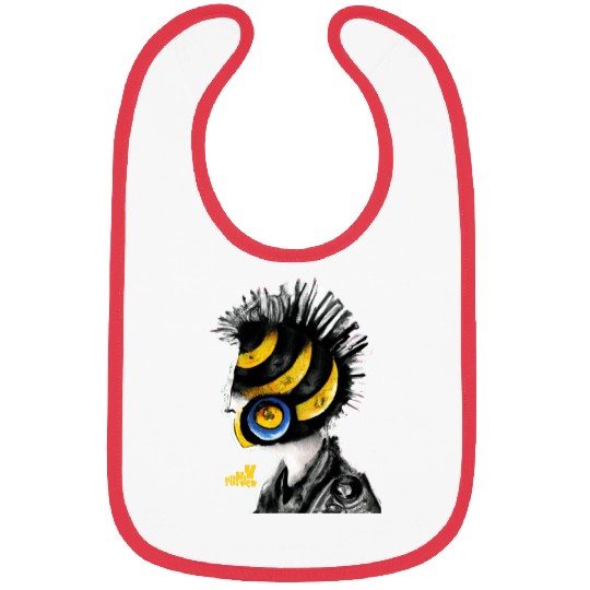 Tiger punk Bibs