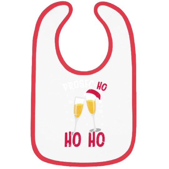 Prosec Ho Ho Ho Presecco Vacation Bibs