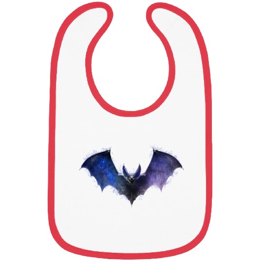 Celestial Bat Gothic Space Galaxy Vampire Grunge A Bibs