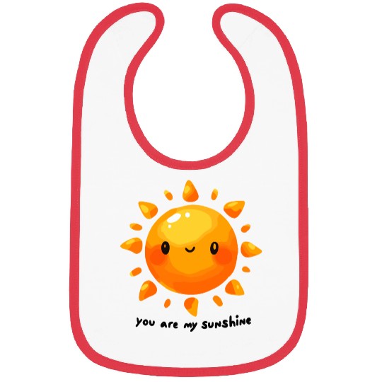 Happy You Are My Sunshine Bibs