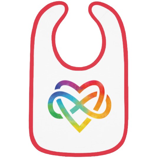 Forever Loved Rainbow Pride Infinite Symbol Bibs