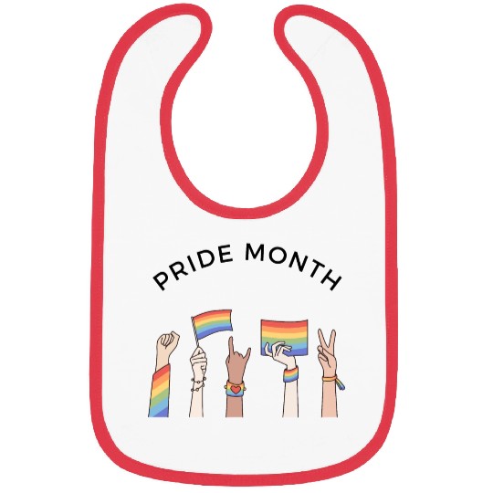 Pride Month Bibs
