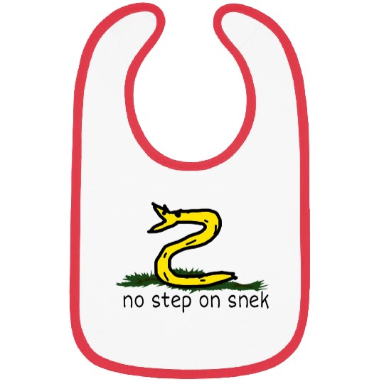 No Step On Snek Bibs