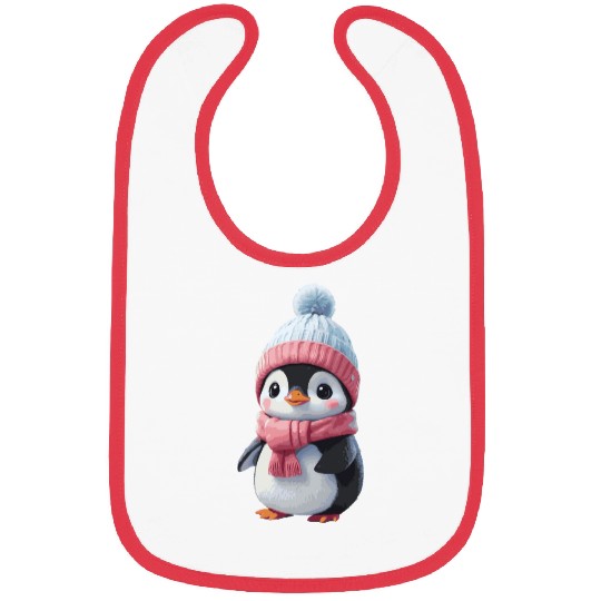 baby penguin Bibs