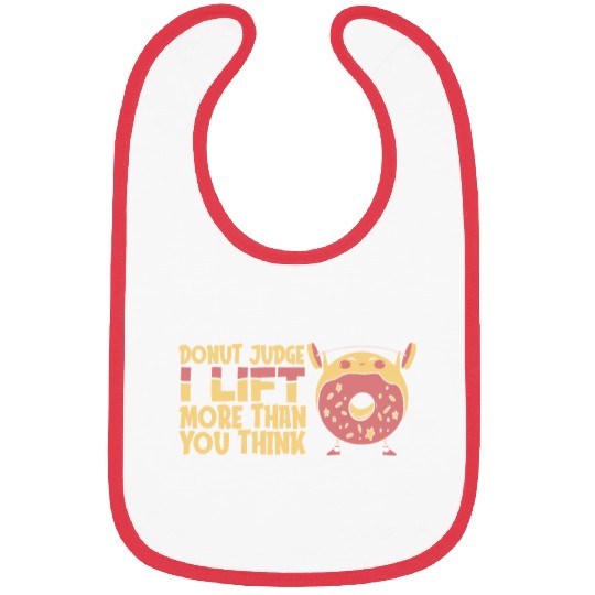 Fitness Donut Funny Donut Gym Bibs