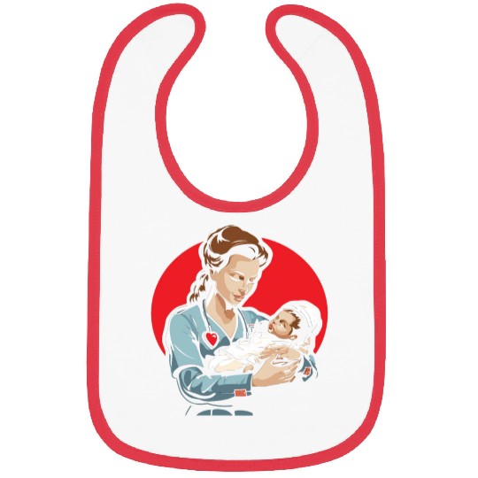Registered Nurse Medical Medicine Neonatal Nurse Bibs