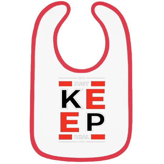 "Crimson Red and Black Combination Bibs